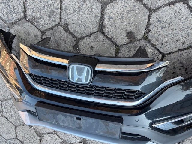 фото №13, Honda cr-v iv бампер передний решётка радиатора pod радар датчики pdc противотуманные фары lift
