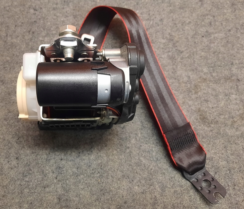 фото №5, Audi e tron 4ke857806e ремни pas задняя правый с доводчик натяжитель оригинал