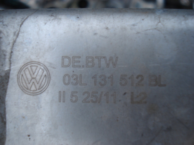 Радіатор вихлопних газів egr vw seat skoda audi 1.6 2.0 tdi 03l131512bl 03l131512cf Недорого