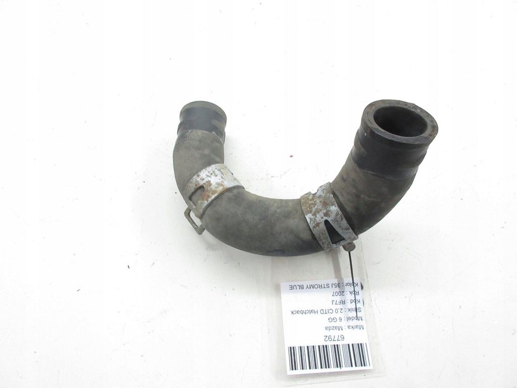 фото №6, Mazda 6 2.0 citd gg шланг wąz wody