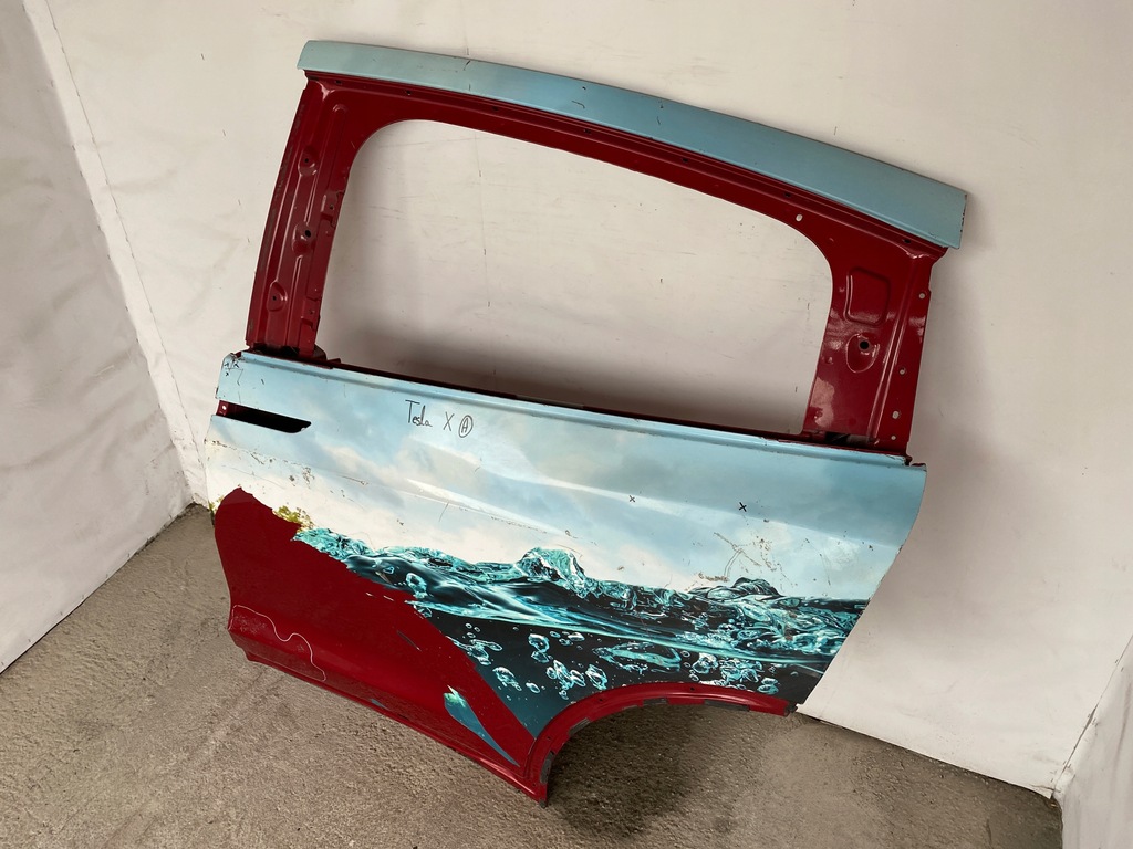 фото №8, Tesla x двері ліва задні poznań giełda