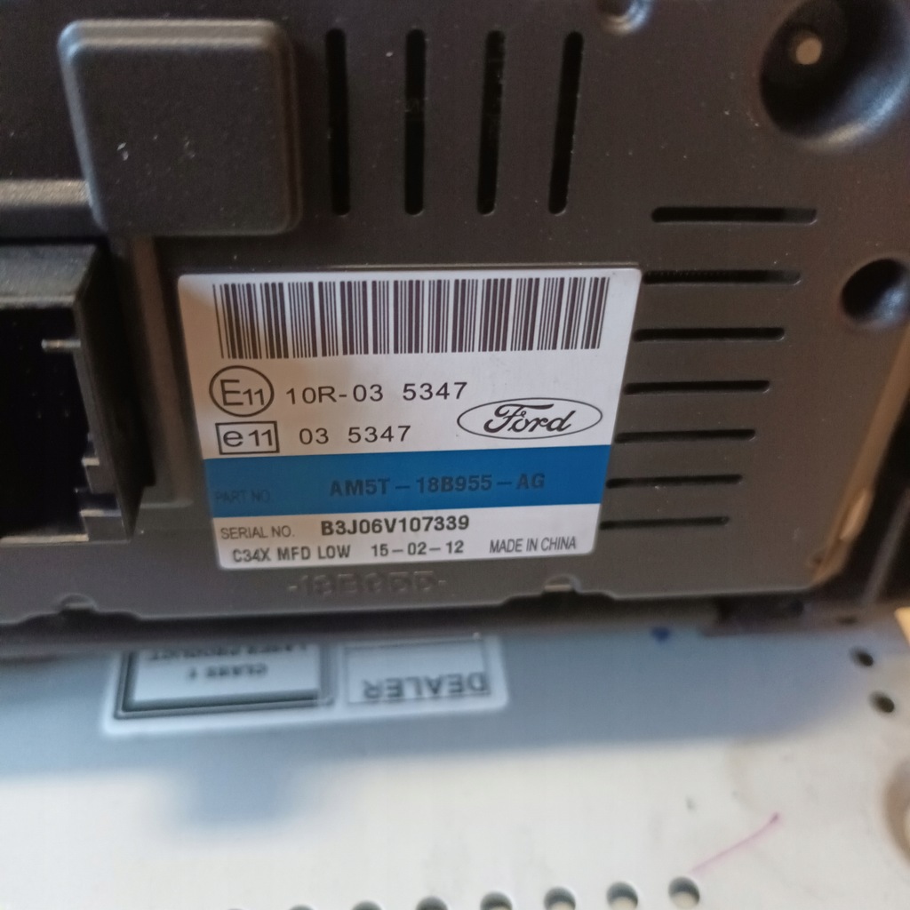 фото №5, Ford focus mk3 cd радіо дисплей