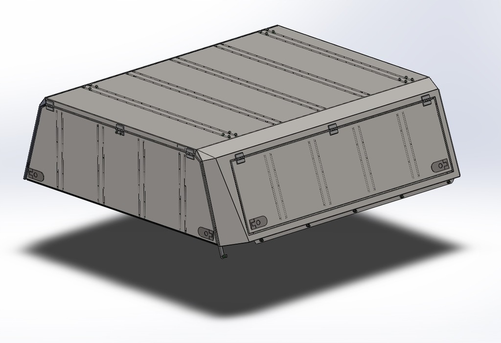 фото №9, Nissan navara 2016+ обшивка кузов hardtop nowa стальной bardzo прочный