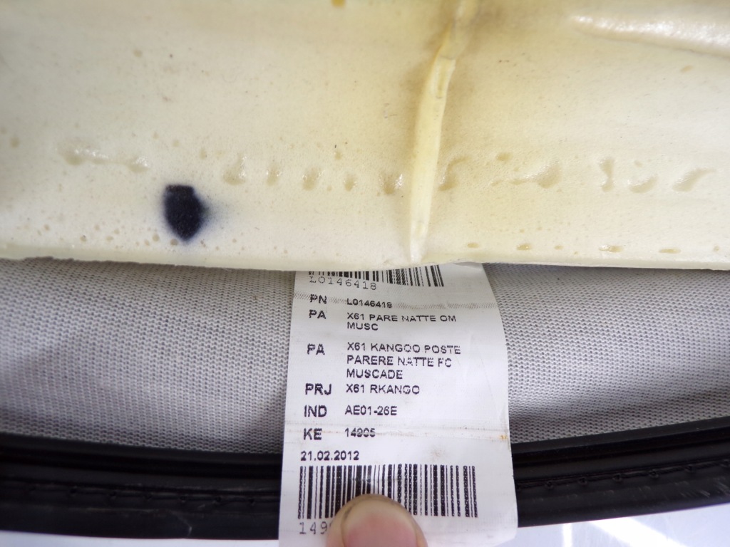 Сидіння сидіння оббивка kangoo iii обшивка сидіння спинка Зі Шроту