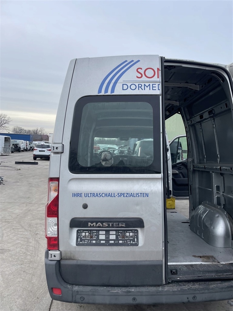 фото №2, Двері лівий задня скло h2 renault master iii 3 iv 4 сріблястий teknh 10-23 rok