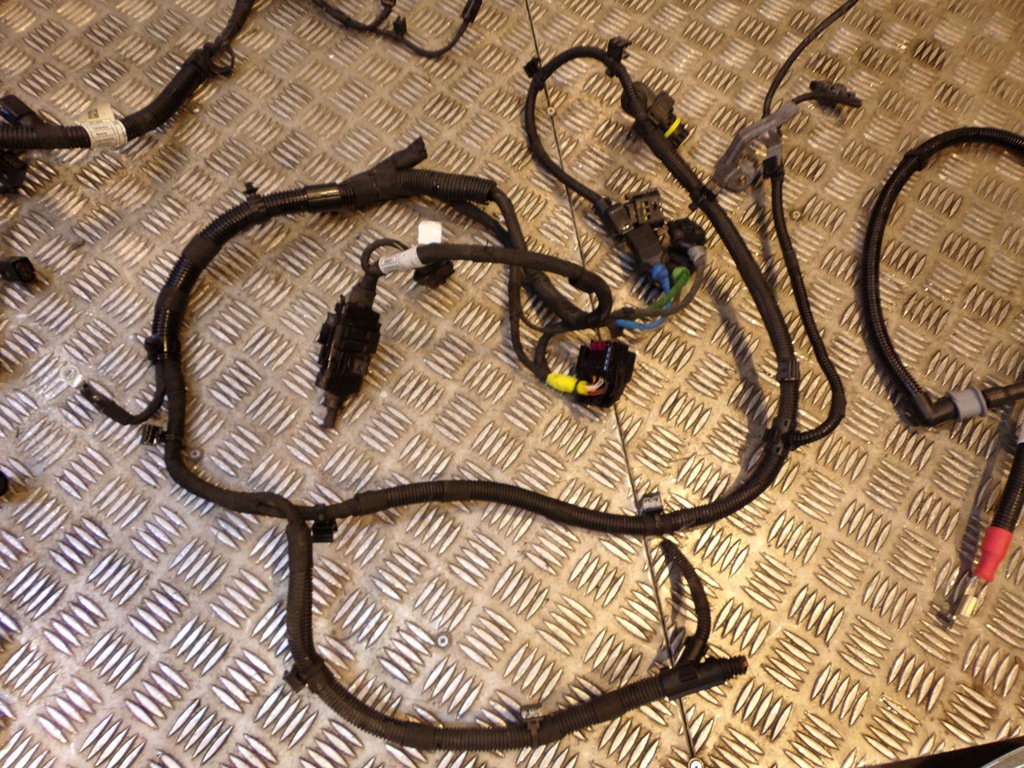 фото №10, Bmw 8 g14 840dx b57 джгут дроти електропроводка двигуна