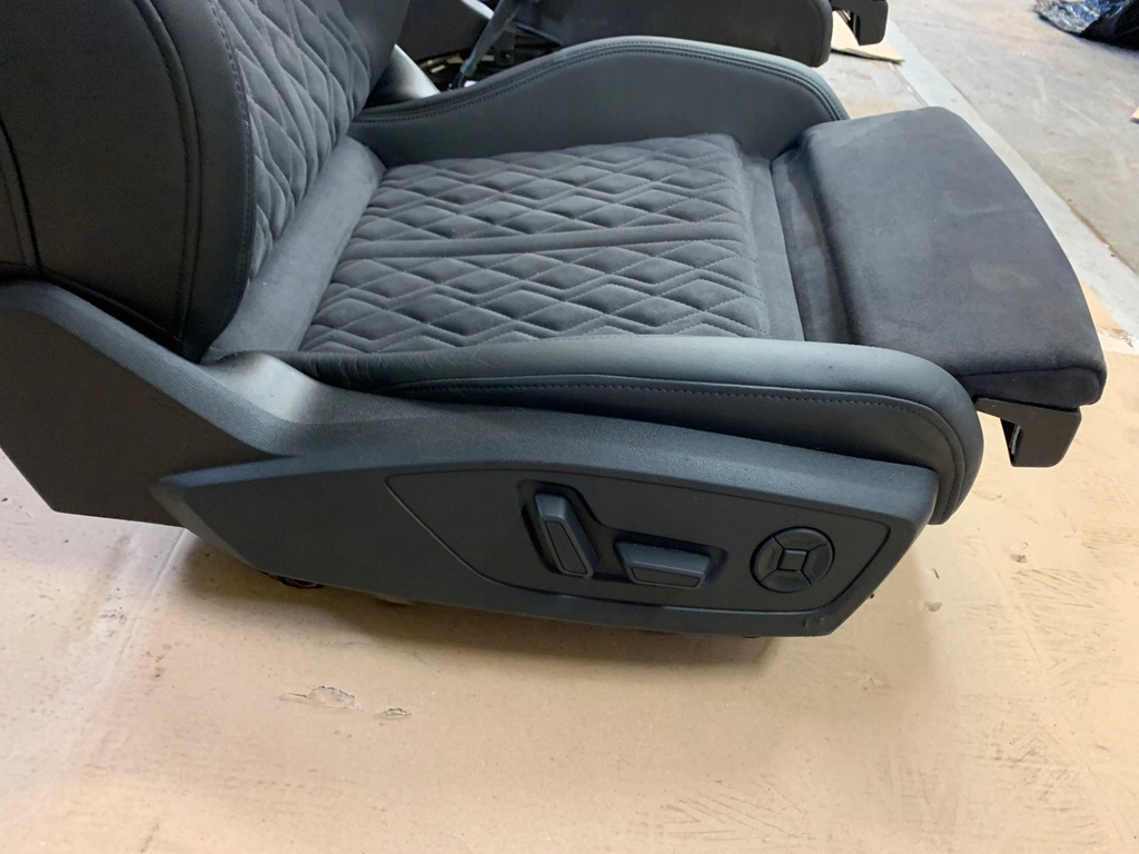 фото №10, Audi a3 s3 rs3 8y sedan сиденья спинка сиденье europa alcantara кожа