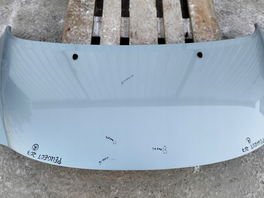 фото №5, Капот peugeot 207 оригінал лак kgzd