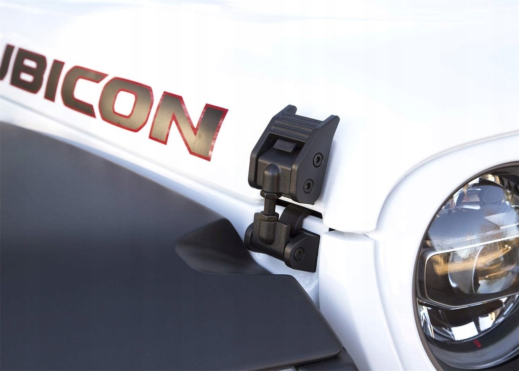 фото №5, Набір фаркопа капот, czarny07-18 jeep wrangler jk