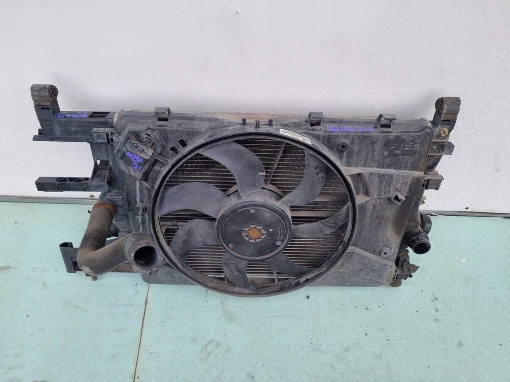 фото №16, Opel astra j 1.7 cdti комплект радіатор bez кондиціонер