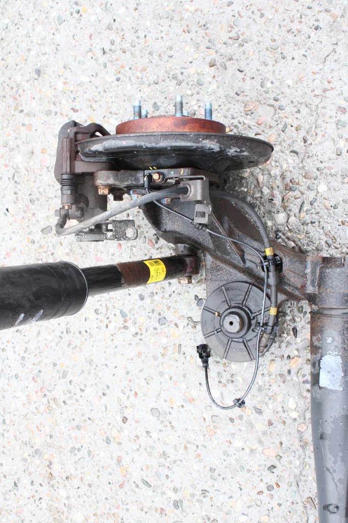 фото №8, Opel ampera chevrolet volt 11r- балка підвіска підвіска задня oś задня