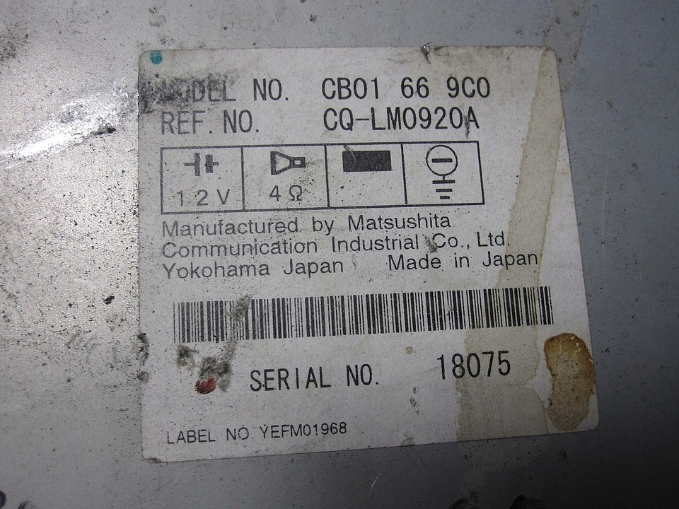 фото №4, Радіопрогравач радіо mazda premacy cb01669c0