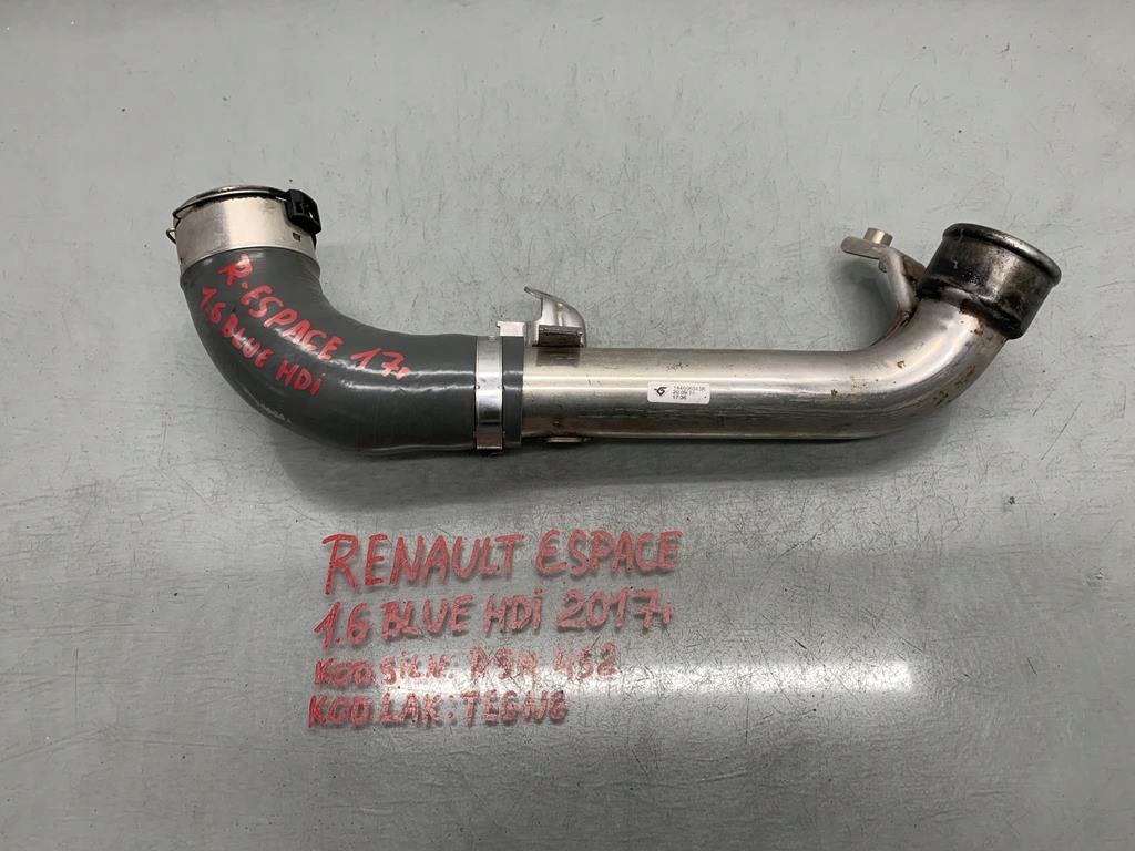 Купить Пабтрубок  труба интеркулер renault espace v 1.6 bdci 17 r 144606343r