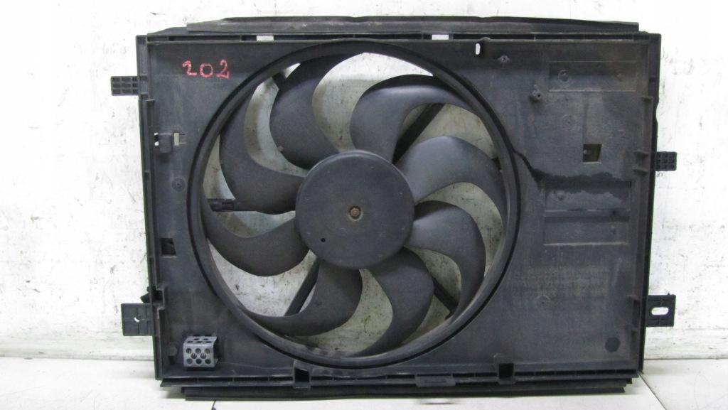 фото №5, C4 ii grand picasso 1.6 вентилятор радиатора 13-