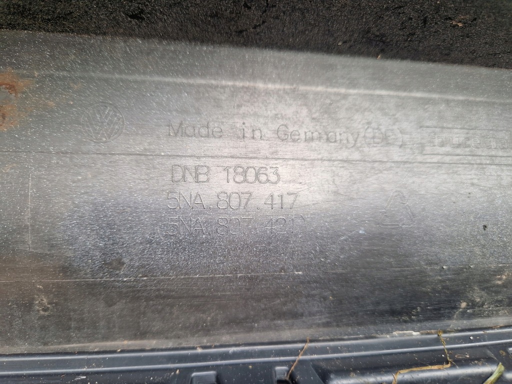 фото №9, Vw tiguan 2 ii бампер задняя 5na807417