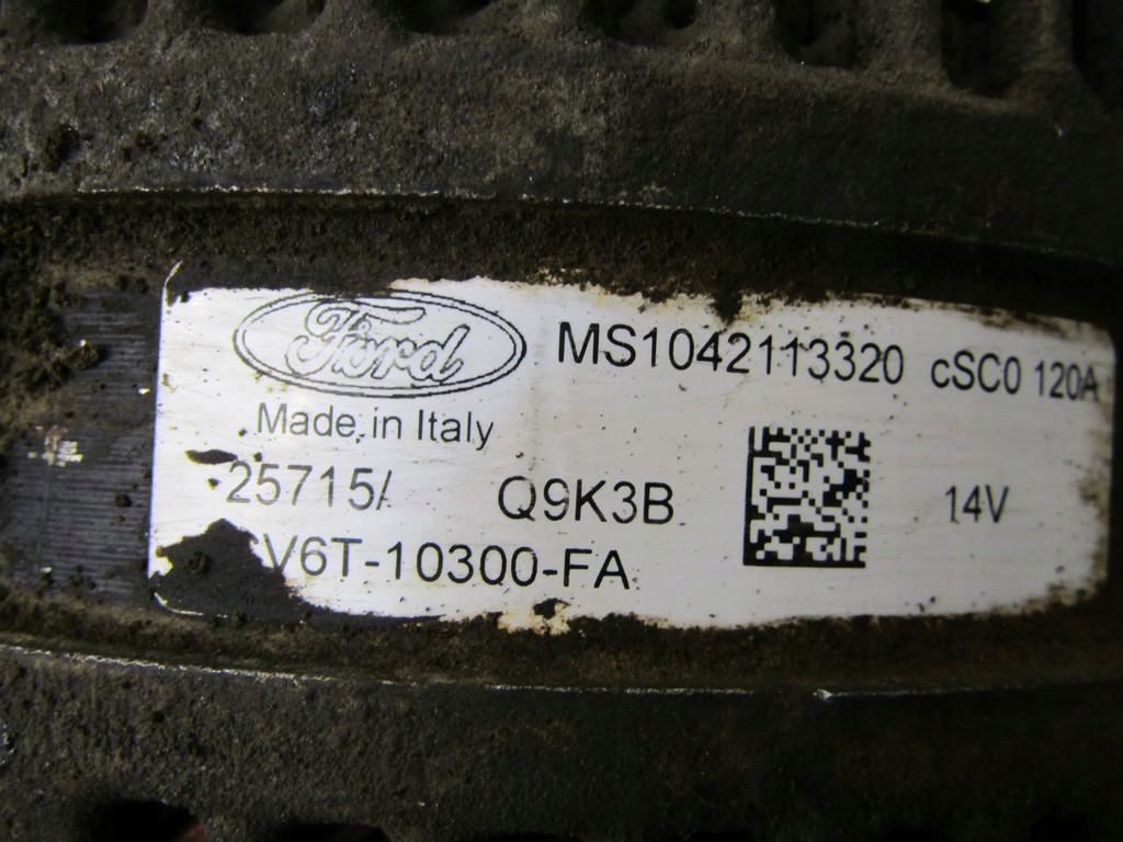 фото №5, Генератор 1.0 ecoboost ford ecosport ms1042113320