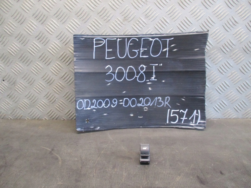 фото №6, Кнопка стекло 96662297 peugeot 3008 i 1.6 d ehdi 09-13 r.