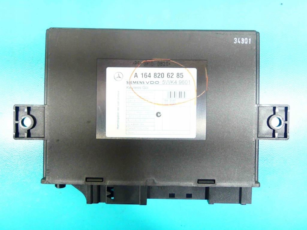 фото №1, Блок керування модуль keyless mercedes gl i x164