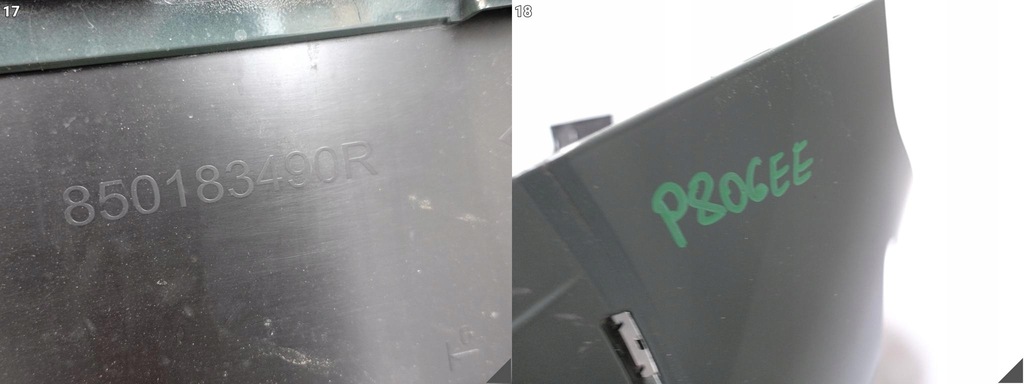 фото №15, Dacia sandero stepway iii 3 20- бампер бампер + спойлер задняя 6xpdc