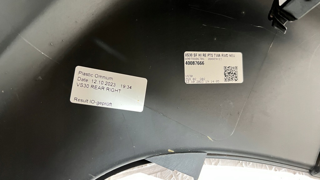 фото №8, Mercedes sprinter w907 правий кутик бампера заднього a9078851100