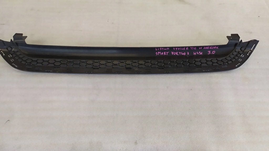 фото №1, Молдинг спойлер задня smart a451 fortwo ii