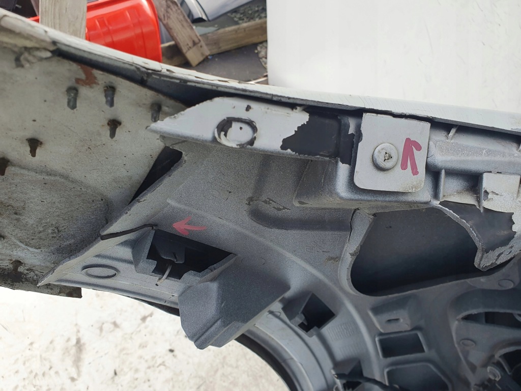 Renault megane 3 iii lift бампер перед передній Зі Шроту