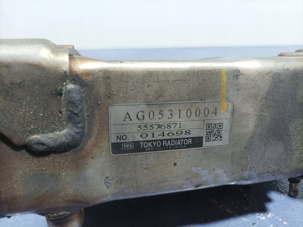 фото №5, Opel astra j lift 1.7 cdti a17dte 110 km радіатор вихлопних газів egr 55576871