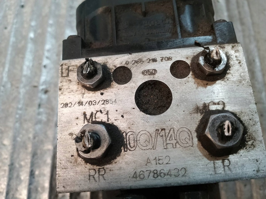 фото №7, Насос abs citroen jumper ii 0265216708 46786432 2.2 hdi 8v bosch