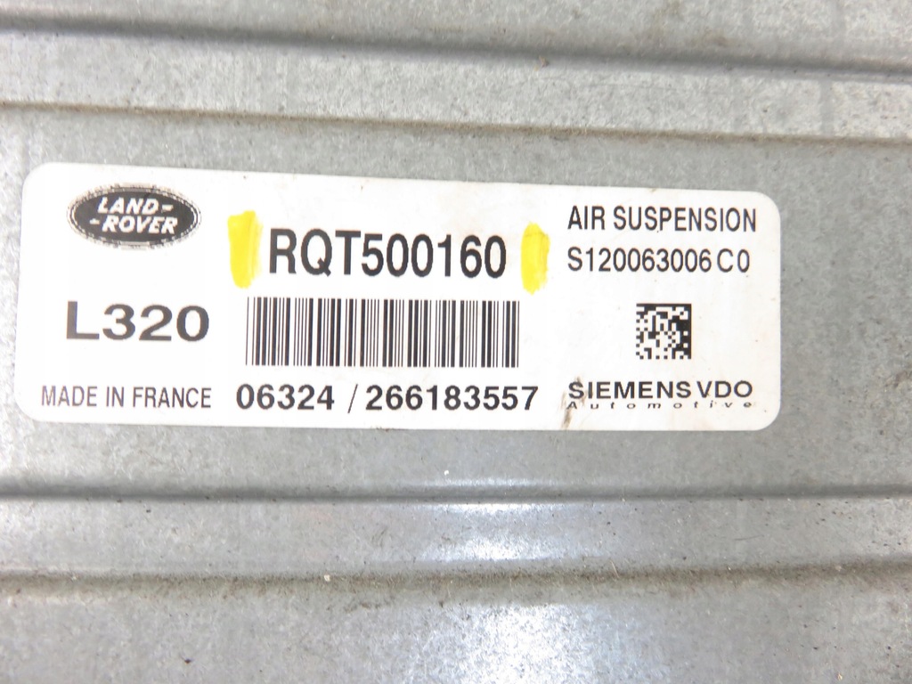 фото №4, Блок управления подвеска land rover range rover sport l320 rqt500160