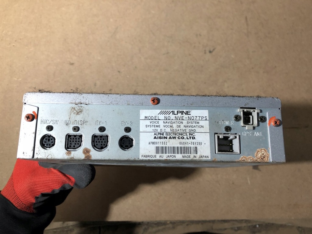 фото №6, Навігація зчитувач дисків navi gps alpine nve-n077ps