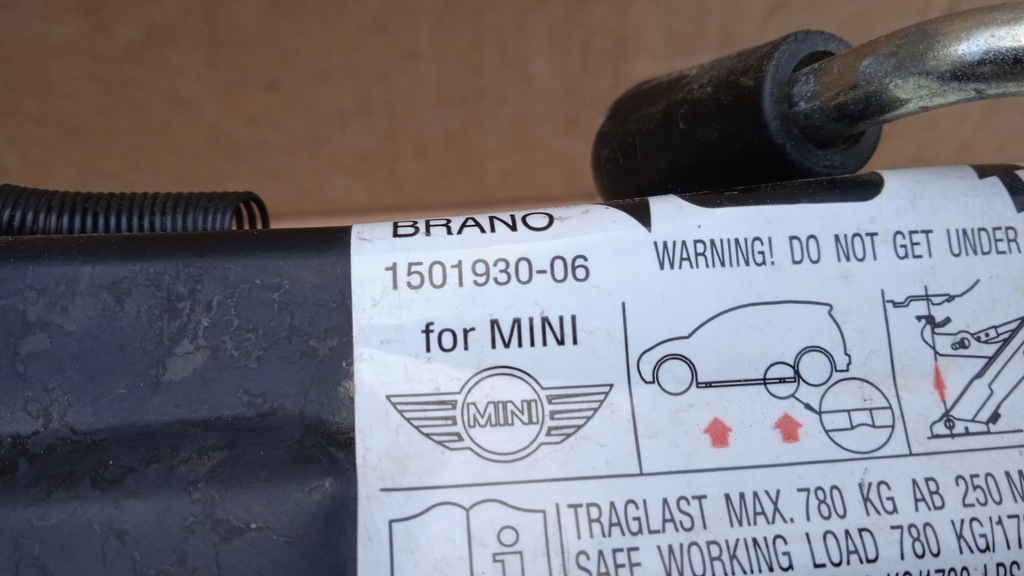 фото №5, Mini r56 домкрат подъемник 1501930-06