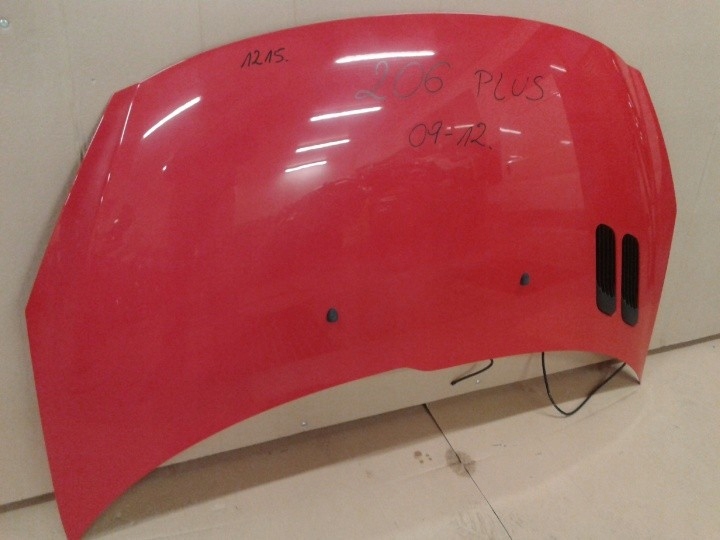 фото №3, Peugeot 206 plus капот перед