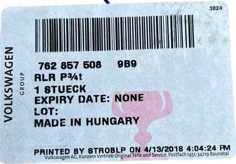 Корпус дзеркала 762857508 vw touareg Доставка