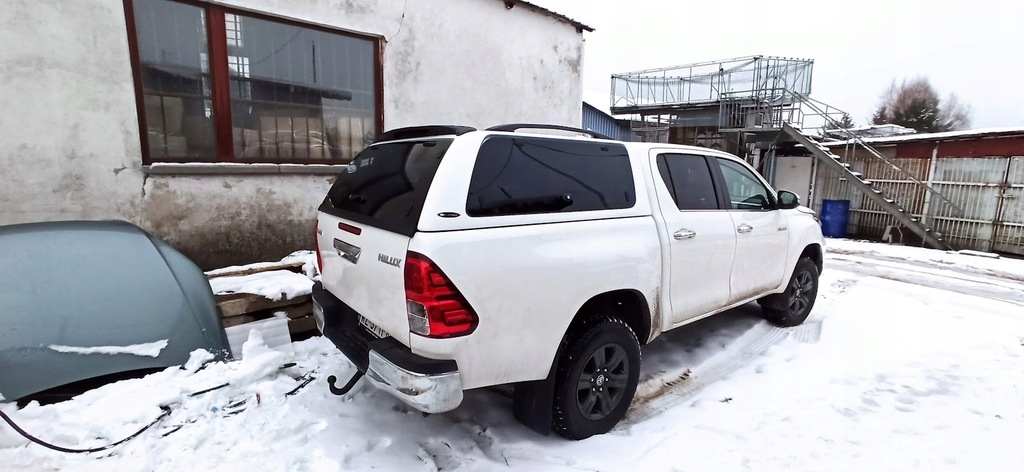 фото №6, Обшивка -hardtop- nowa toyota hilux, revo, - 040 білий