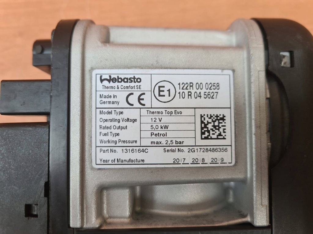 фото №9, Webasto bmw 3 f30 f35 f31 64.12-2296567-02 ttevo бензин