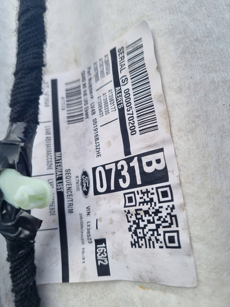 фото №7, Ford kuga mk3 st-line 2020 r потолок