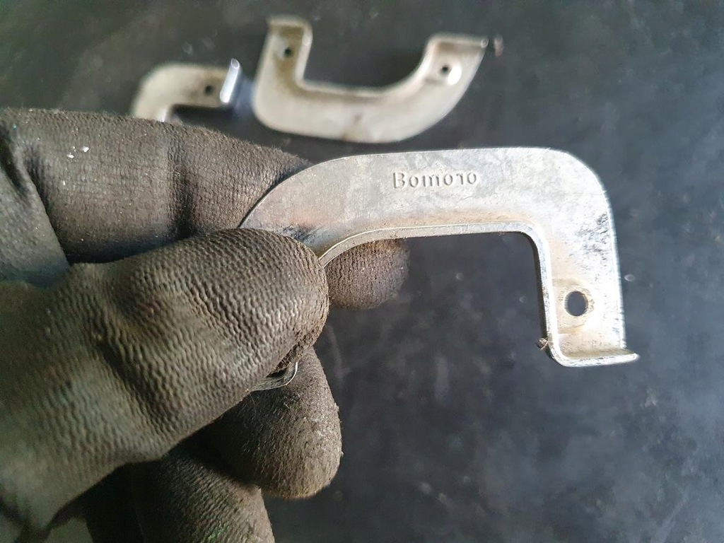 фото №7, Mercedes w114 w115 захист замка двері хром