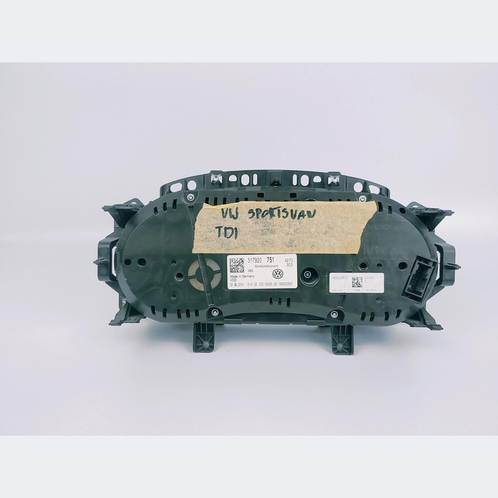 фото №2, Счетчик спидометр vw golf sportsvan tdi