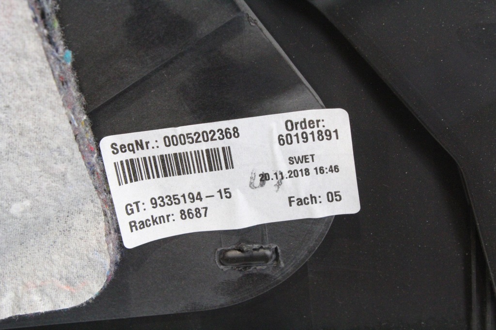 фото №6, Туннель средний bez подлокотник bmw f48 f39 x1 x2