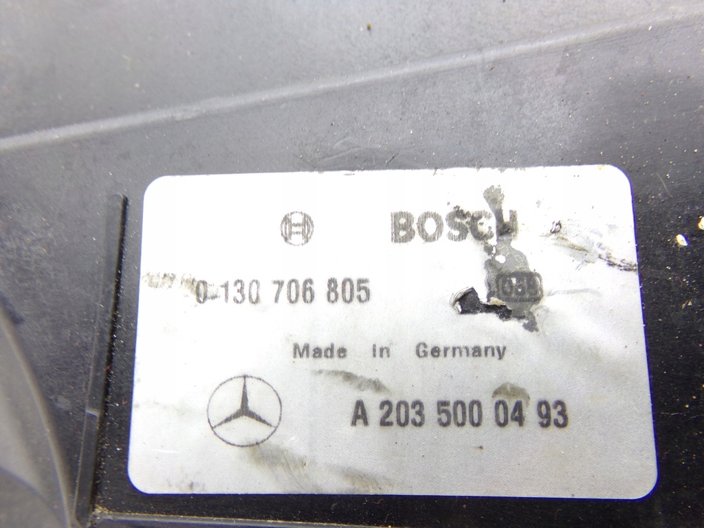 фото №4, Вентилятор радиатора mercedes w171 slk r171 a2035000493