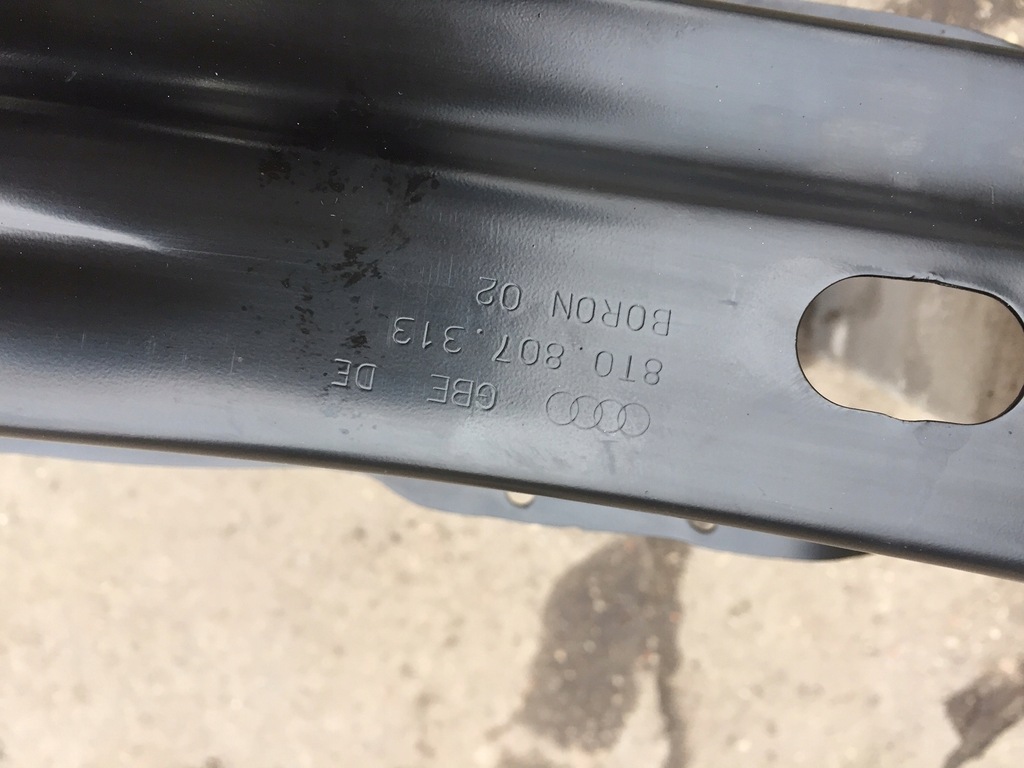 фото №10, A4 b8 балка бампера задняя зона деформации 8t0807313