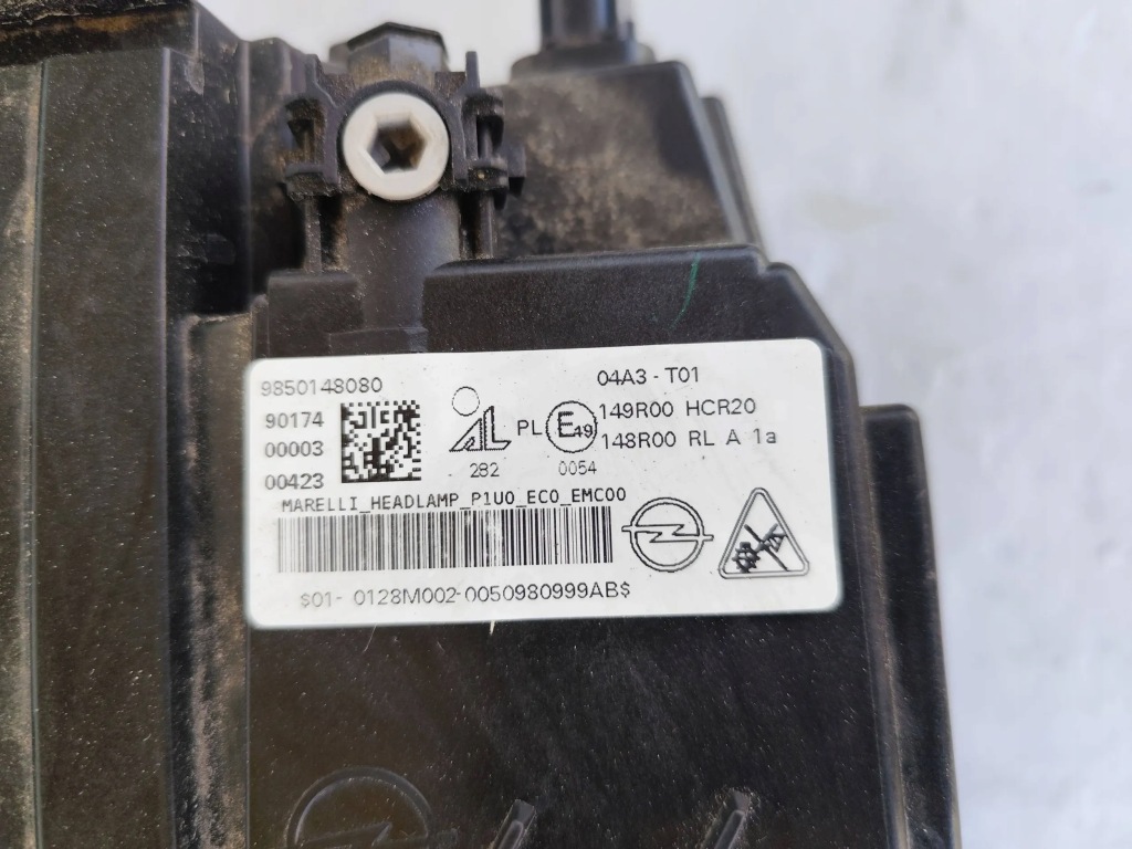 фото №11, Лампа передня права full led opel grandland x 22- 9850148080