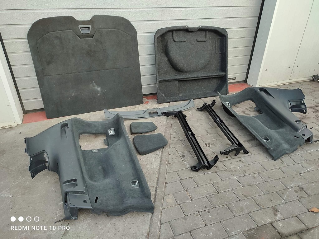 фото №1, Volvo xc60 i обивка обшивки багажника задняя 07-