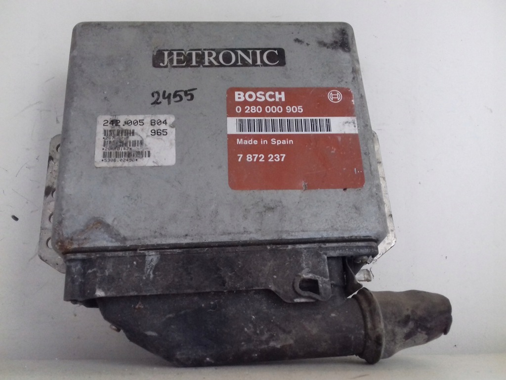 фото №1, Бортовий комп'ютер блок керування двигуна saab 9000 2.3 7872237 0280000905