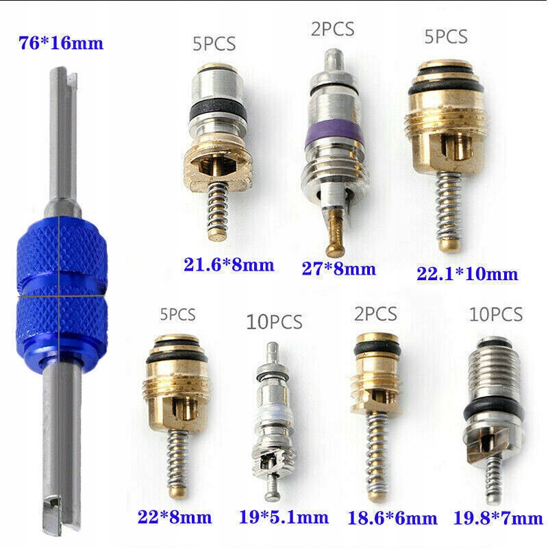 фото №6, Сердцевина клапана do konserwacji кондиционера автомобильный 39szt