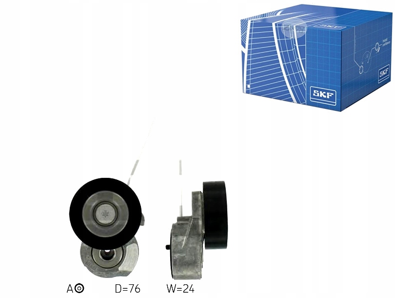 фото №1, Натяжитель ремень клиновой wiel. volvo s60 ii v70 3,
