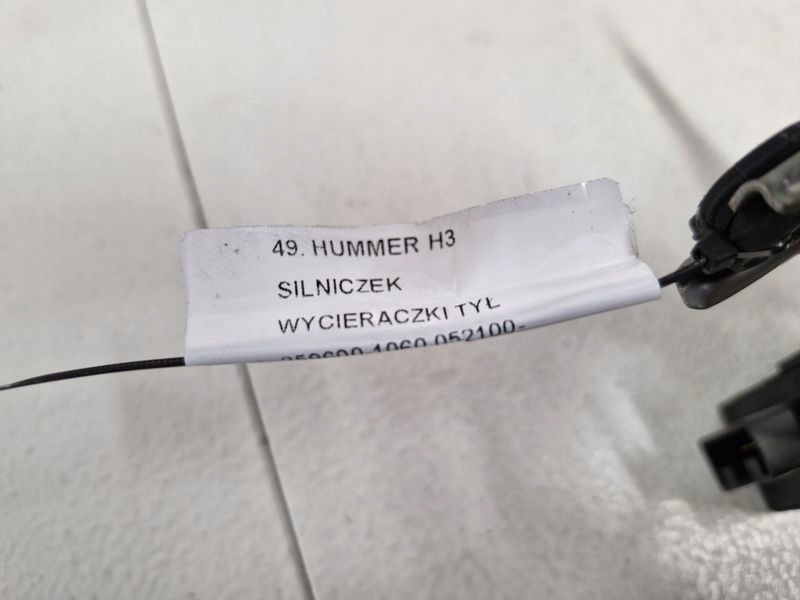 фото №9, Hummer h3 моторчик двірники задня задній 259600-1060 052100-3090