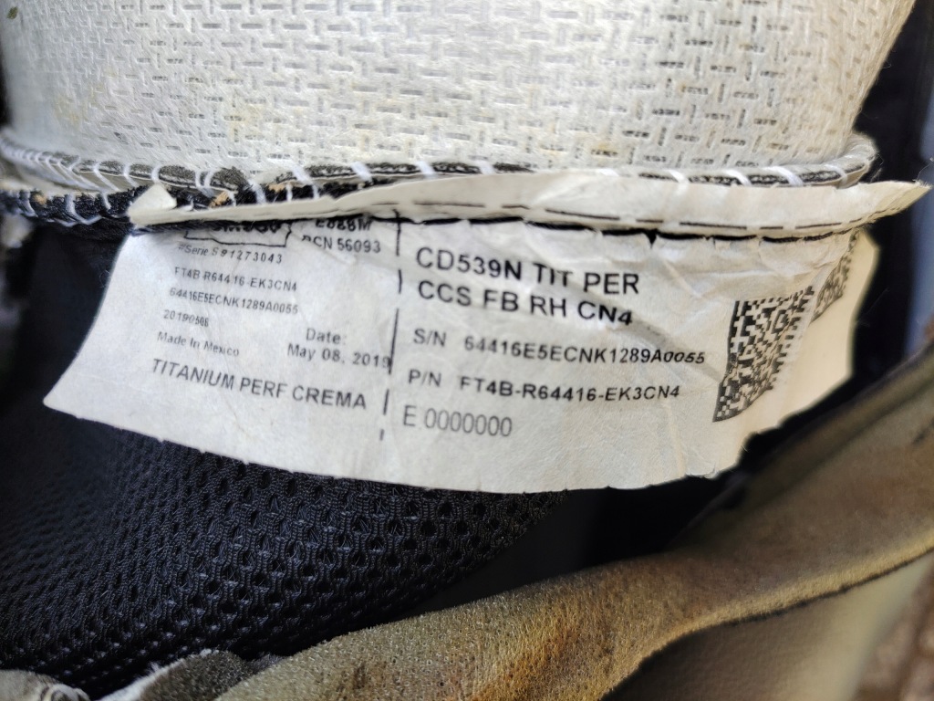 Праве обшивка спинка сидіння кондиціонер titanium ford edge 19 lift usa 19-24r Київ