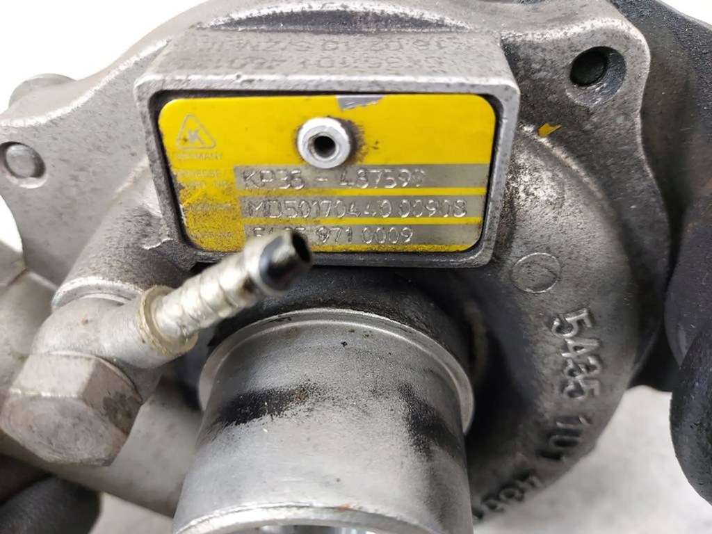 фото №8, Турбіна турбонагнітач peugeot 207 lift 1.4 hdi