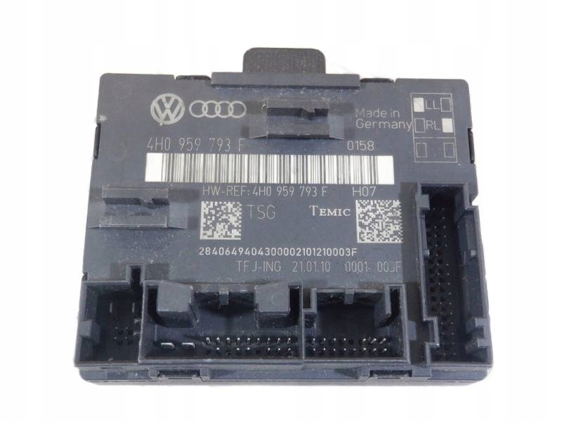 фото №1, Audi a8 4h блок управления модуль дверь 4h0959793f